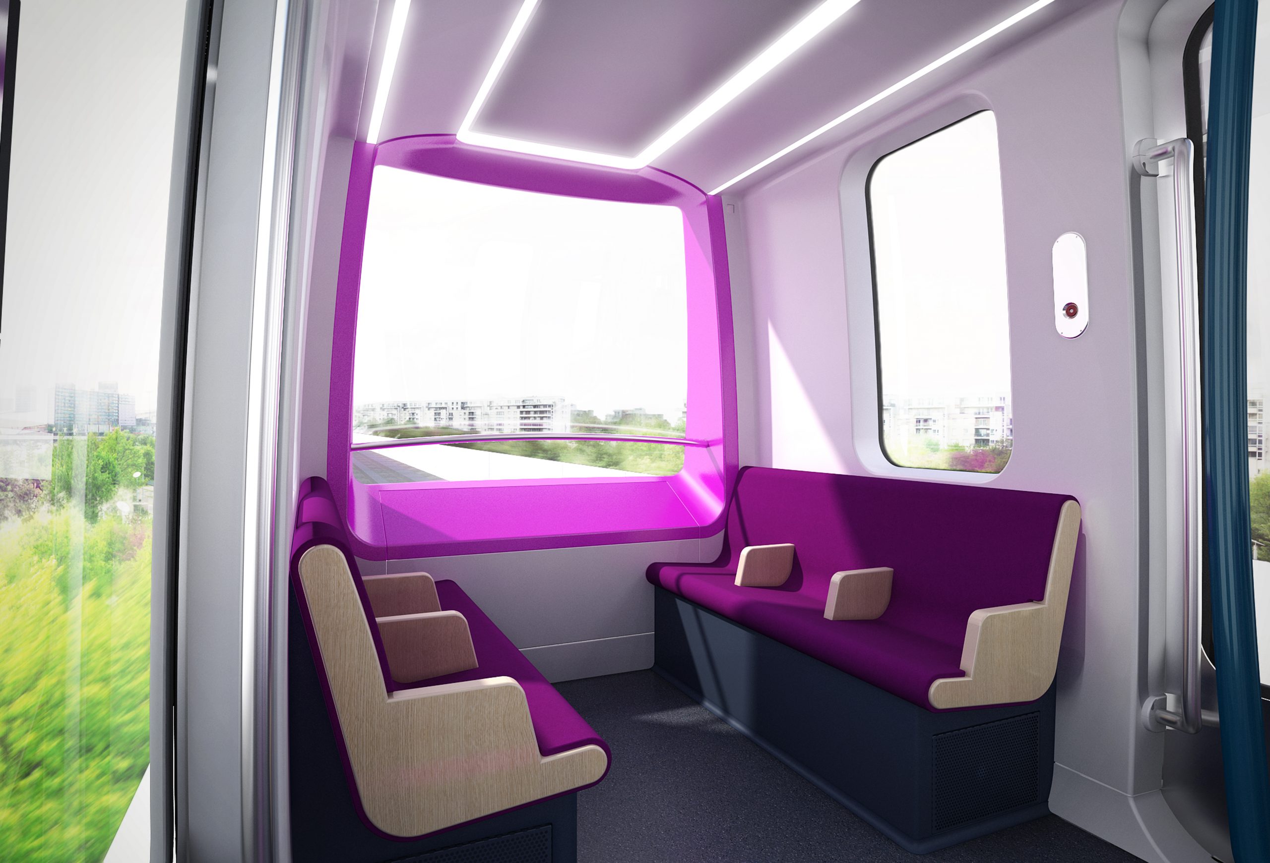 Création d'images de synthèse pour la présentation du design intérieur du val de Lille