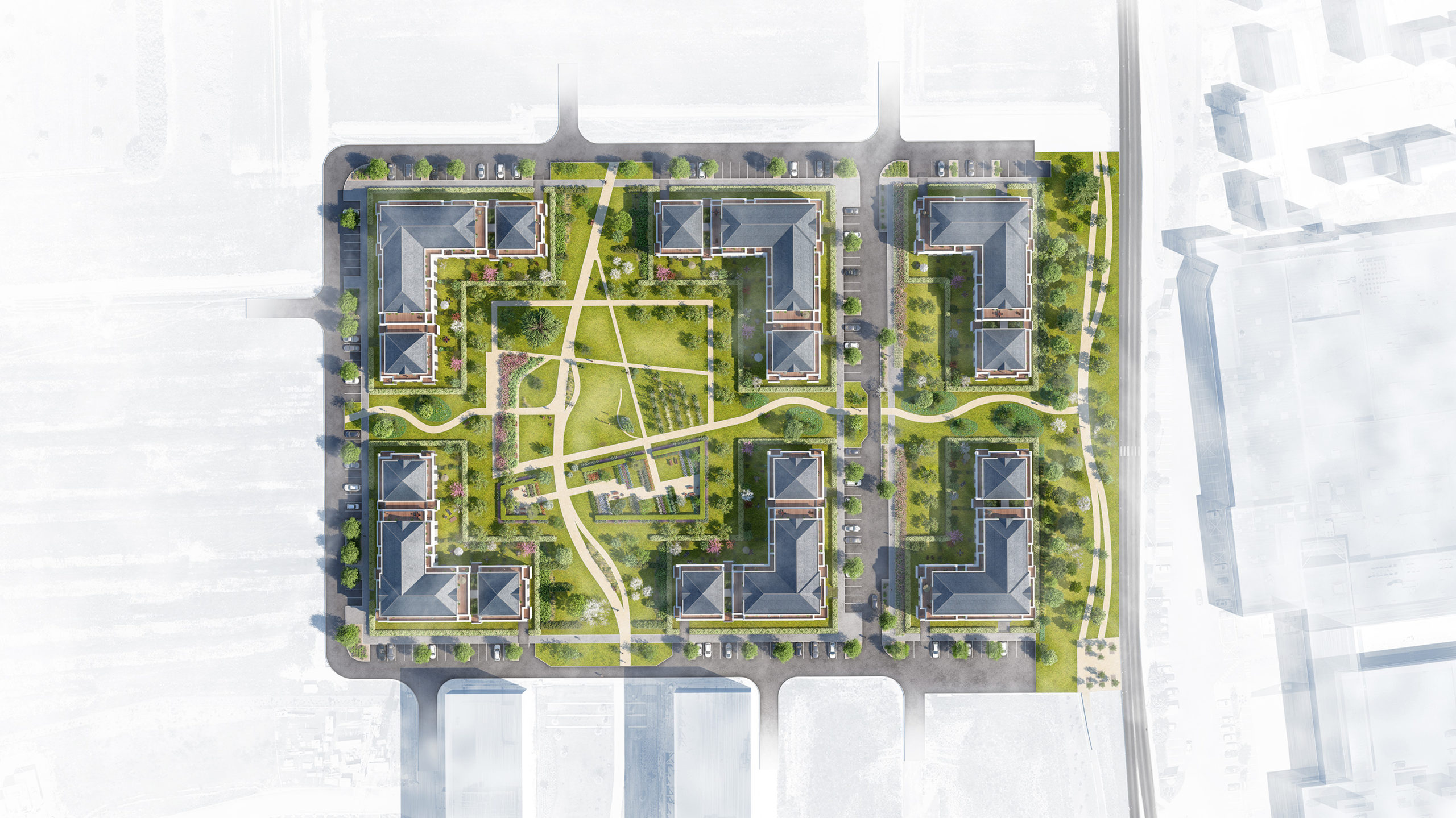 Projet architecture infographie 3D à Saint cyr sur Loire Kaufman Broad